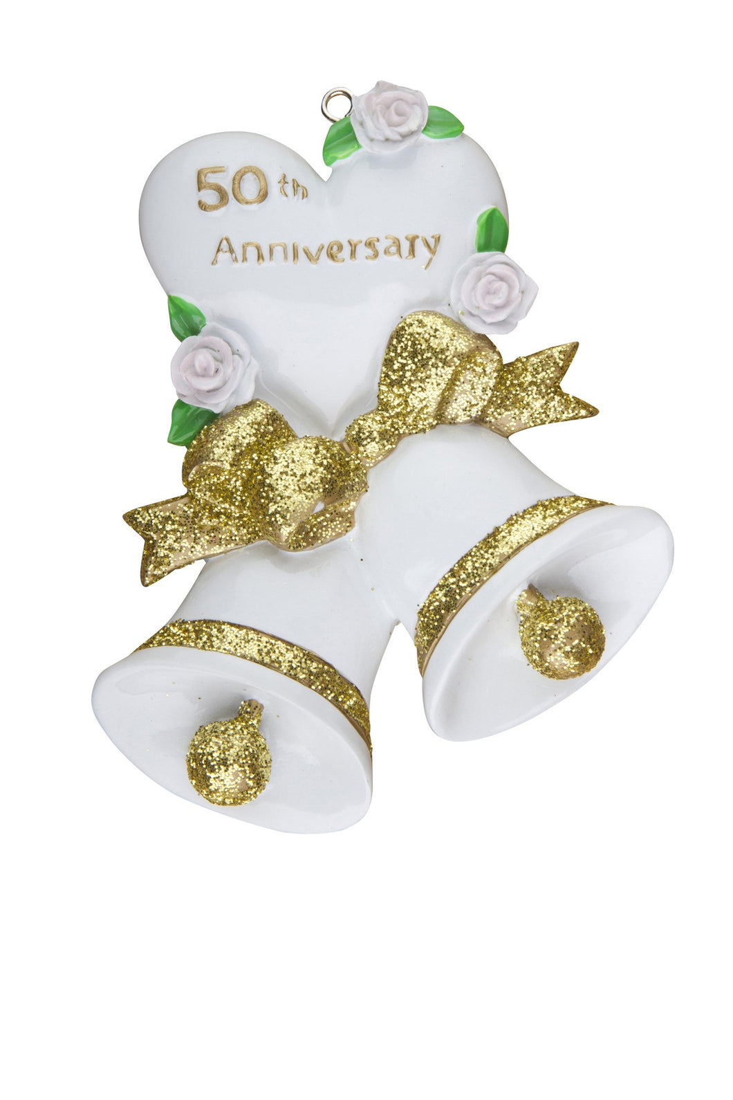 50Th Golden Wedding Anniversary Christmas Ornament