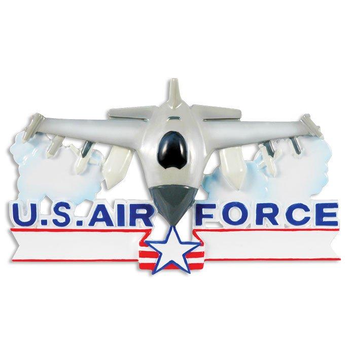 Air Force Fighter Jet Christmas Ornament