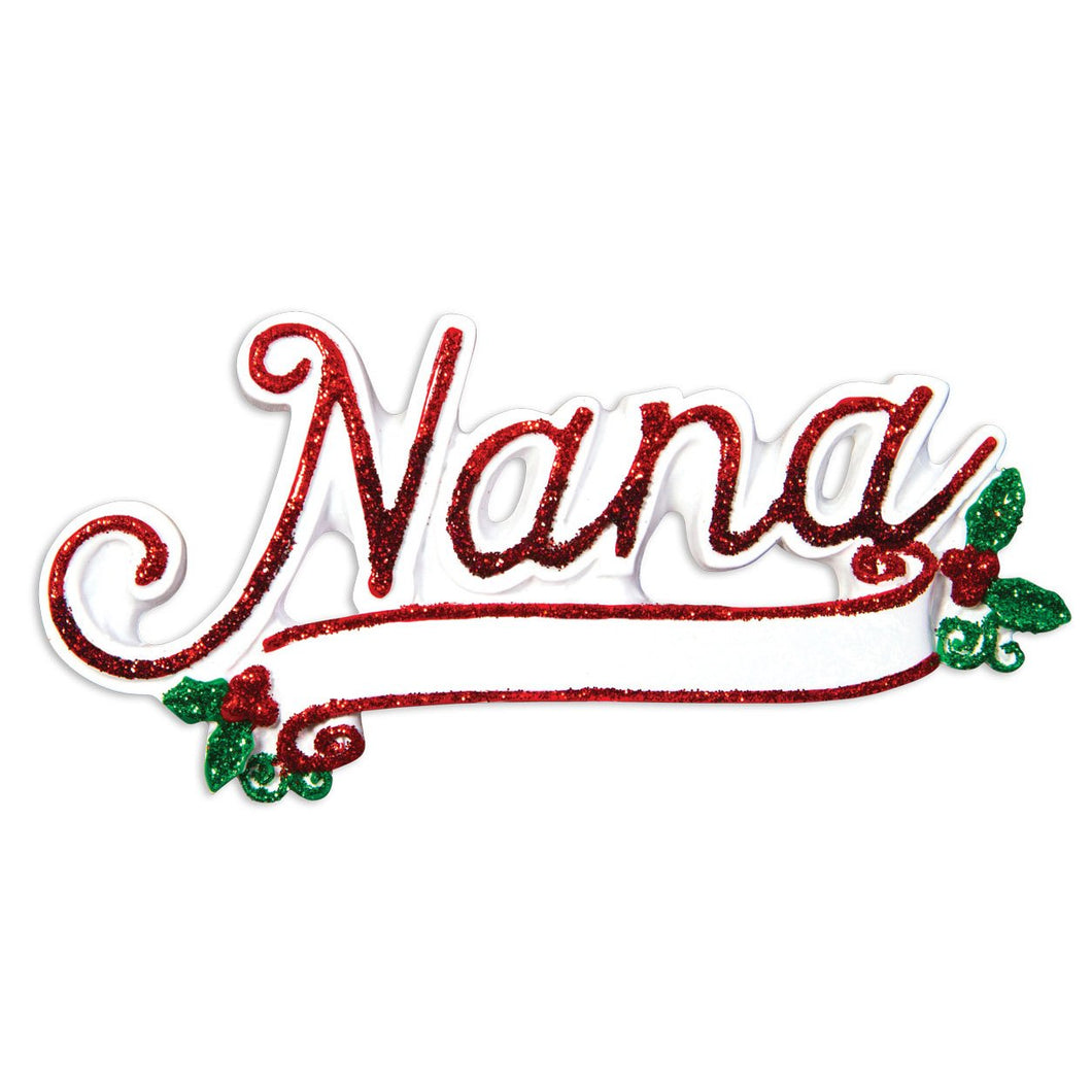 Grandma/ Nana Christmas Ornament