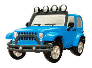 General- 4X4 Jeep- Blue