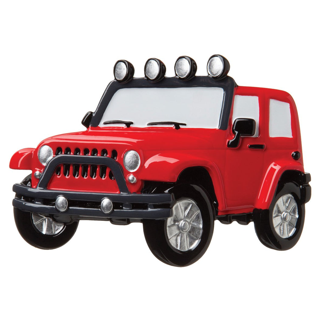 General- Jeep 4X4- Red