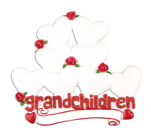 Grandparents of 8 Grandchildren Ornament