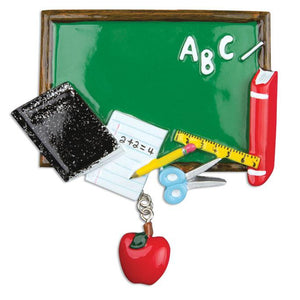Green Blackboard/ Teacher
