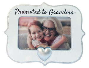 Promoted to Grandma Personalize Framed Christmas Ornament/Grandma's 1st Christmas